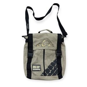 Orange County Choppers Messenger Bag Tan Canvas Crossbody BioWorld Biker Bag